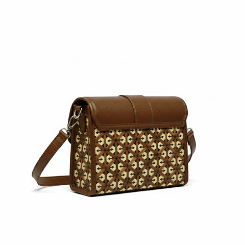 Bamboura “Equinox” bamboo leather handmade handbag