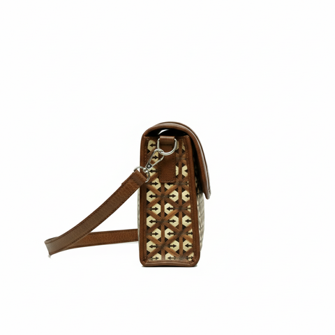 Bamboura “Equinox” bamboo leather handmade handbag