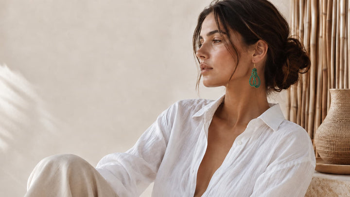 How to Style Bamboo Earrings Without Overdressing