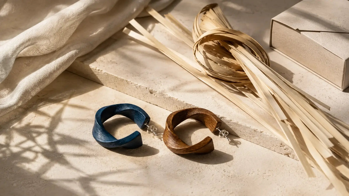 Are Bamboo Earrings Sustainable? Materials, Finishes and Packaging Explained