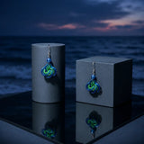 Bamboura Ocean Whispers lightweight bamboo earrings styled for coastal elegance